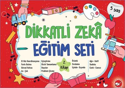 Dikkatli Zeka Eğitim Seti - 2. Kitap (5 Yaş) - 1