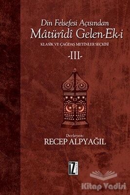 Din Felsefesi Açısından Maturidi Gelen-Ek-i 3 - 1