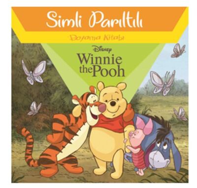 Disney Winnie The Pooh - Simli Parıltılı Boyama Kitabı - 1