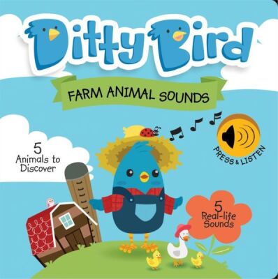 Ditty Bird: Farm Animal Sounds (Sesli Kitap) - 1