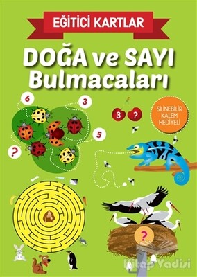 Doğa ve Sayı Bulmacaları - Eğitici Kartlar - Teleskop