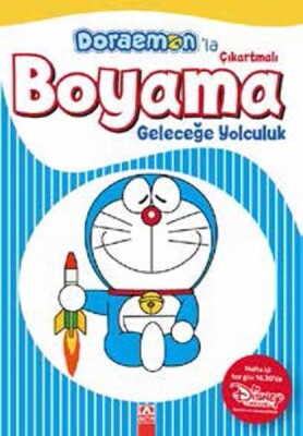 Doraemonla Çıkartmalı Boyama Geleceğe Yolculuk - Altın Kitaplar Yayınevi