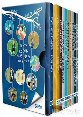 Dünya Çocuk Klasikleri 10 Kitap Kutulu Set - Sen Yayınları