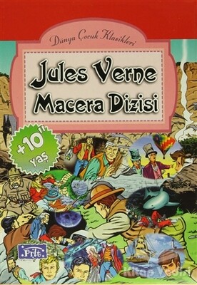 Dünya Çocuk Klasikleri Jules Verne Macera Dizisi (10 Kitap Takım) - Parıltı Yayınları