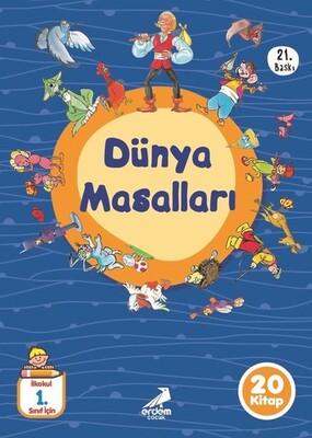 Dünya Masalları (20 Kitap Takım) - Erdem Yayınları