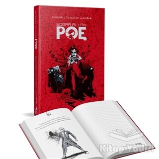 Edgar Allan Poe Süresiz Ajanda - Zamansız Yazarlar Ajandası - Ren Kitap