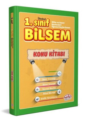 Editör 1. Sınıf Bilsem Konu Kitabı - Editör Yayınları