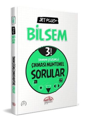 Editör 3. Sınıf Bilsem Jet Plus+ Tamamı Çözümlü Çıkması Muhtemel Sorular - 1