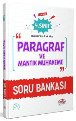 Editör 4. Sınıf Paragraf ve Mantık Muhakeme Soru Bankası - 1