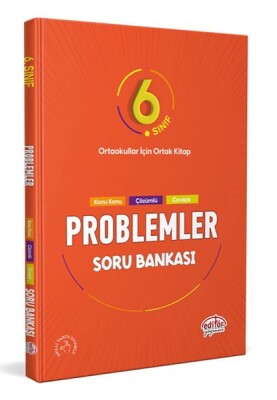 Editör 6. Sınıf Problemler Soru Bankası - Editör Yayınları