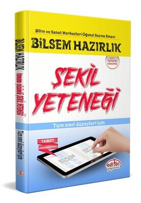 Editör Bilsem Hazırlık Şekil Yeteneği - Editör Yayınları