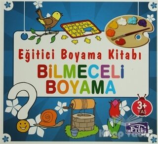 Eğitici Boyama Kitabı - Bilmeceli Boyama - 1