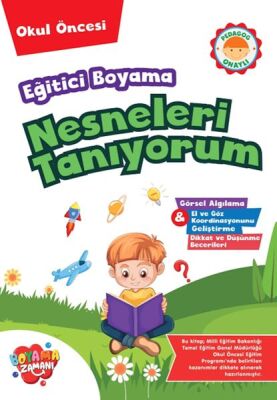 Eğitici Boyama - Nesneleri Tanıyorum - 1