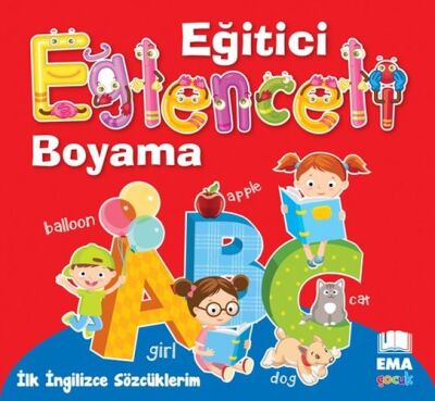 Eğitici Eğlenceli Boyama - İlk İngilizce Sözcüklerim - 1