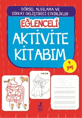 Eğlenceli Aktivite Kitabım - 4 Yaş - Ren Kitap