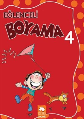 Eğlenceli Boyama 4 - Eğlenceli Boyama Kitabı - Eksik Parça Yayınları