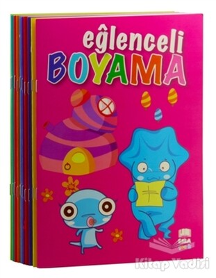 Eğlenceli Boyama Seti (10 kitap) - Ema Çocuk