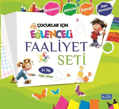 Eğlenceli Faaliyet Seti - Yeşil Kitap - 3+ Yaş - 1