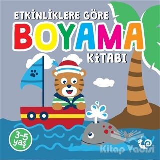 Etkinliklere Göre Boyama Kitabı - Gri - 1