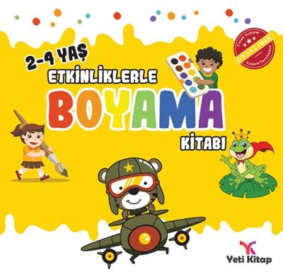 Etkinliklerle Boyama Kitabı 2 2 4 Yaş - 1