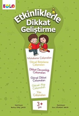 Etkinliklerle Dikkat Geliştirme - EOLO Eğitici Oyuncak ve Kitap