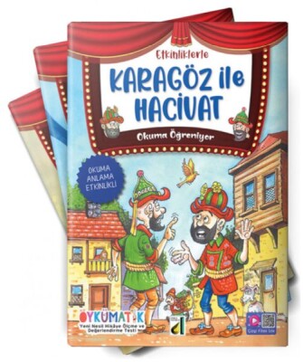 Etkinliklerle Karagöz İle Hacivat (6 Kitap) - Damla Yayınevi