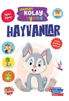 Etkinlikli Kolay Boyama – Hayvanlar - 1