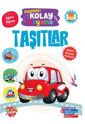 Etkinlikli Kolay Boyama – Taşıtlar - 1