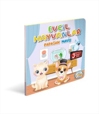 Evcil Hayvanlar Papağan Maviş 3 Boyutlu - 1