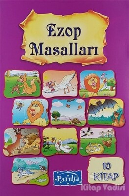 Ezop Masalları (10 Kitap Takım) - Parıltı Yayınları