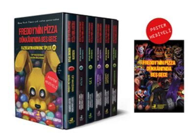 Fazbear’ın Korkunç Tipleri Serisi 6 Kitap - Poster Hediyeli - 1