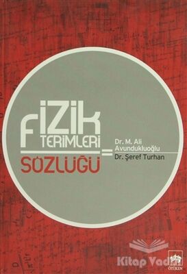 Fizik Terimleri Sözlüğü - 1