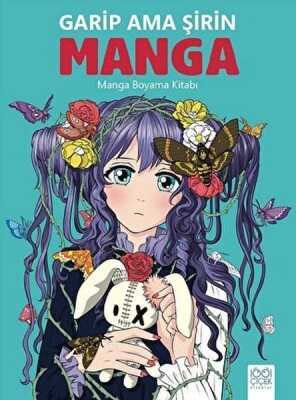 Garip Ama Şirin Manga - Manga Boyama Kitabı - 1001 Çiçek Kitaplar