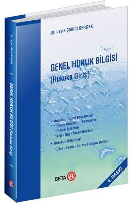 Genel Hukuk Bilgisi (Hukuka Giriş) - 1