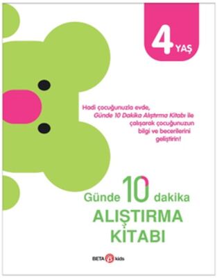 Günde 10 Dakika Alıştırma Kitabı 4 Yaş - 1