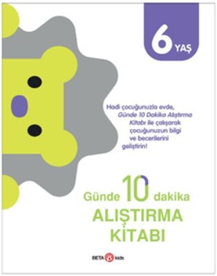 Günde 10 Dakika Alıştırma Kitabı 6 Yaş - 1