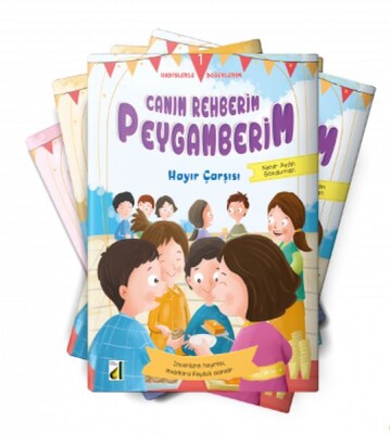 Hadislerle Değerlerim - Canım Peygamberim Serisi (10 Kitap Takım) - Damla Yayınevi