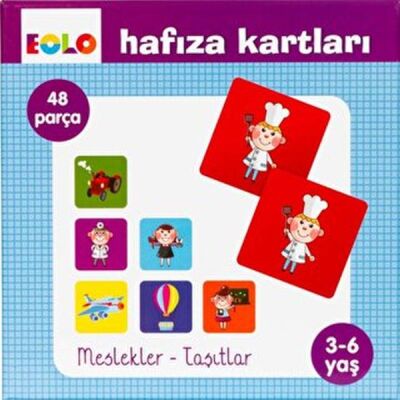 Hafıza Kartları-Meslekler - Taşıtlar - 1