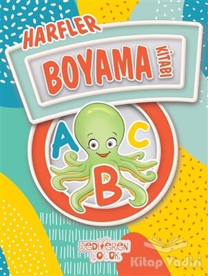 Harfler Boyama Kitabı - 1