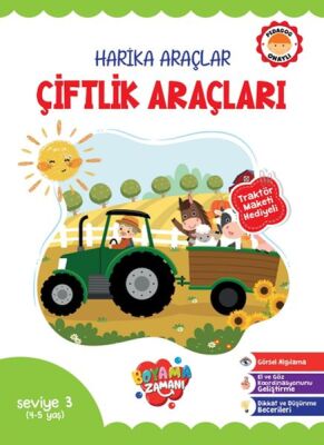 Harika Araçlar – Çiftlik Araçları Seviye 3 (4-5 Yaş) - 1