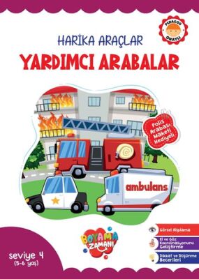 Harika Araçlar – Yardımcı Arabalar Seviye 4 (5-6 Yaş) - 1