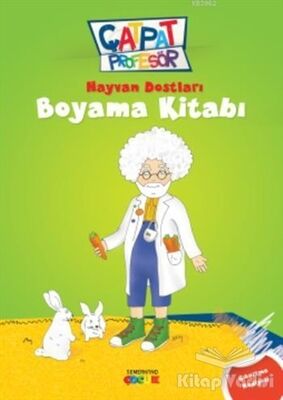 Hayvan Dostları Boyama Kitabı - Çatpat Profesör - 1