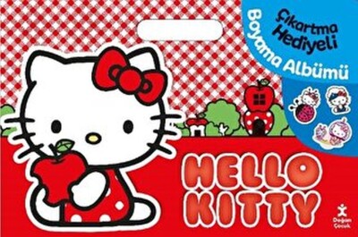 Hello Kitty Çıkartma Hediyeli Boyama Albümü - Doğan Egmont