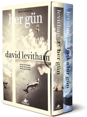 Her Gün + Başka Bir Gün - David Levithan - Kutulu Özel Set (2 Kitap) - Pegasus Yayınları