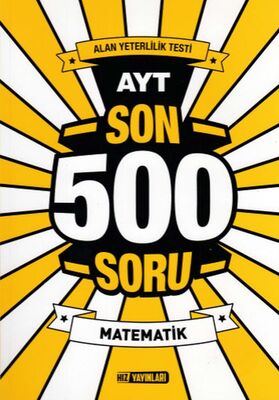 Hız AYT Son 500 Soru Matematik (Yeni) - 1