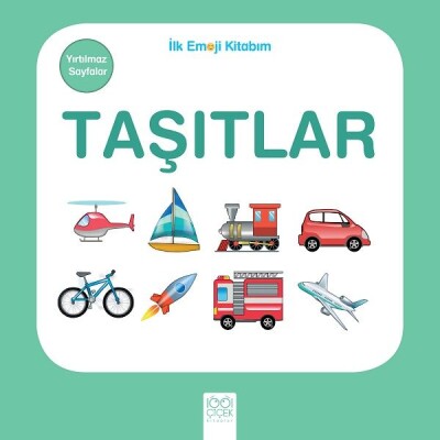 İlk Emoji Kitabım - Taşıtlar - 1001 Çiçek Kitaplar