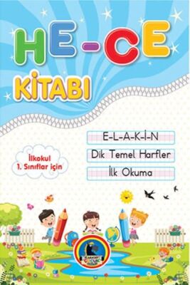 İlkokul 1.Sınıflar için İlk Okuma Hece Kitabı (E-L-A-K-İ-N) - 1