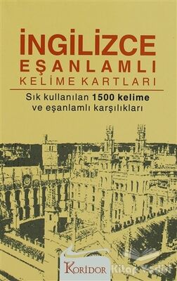 İngilizce Eşanlamlı Kelime Kartları - 1