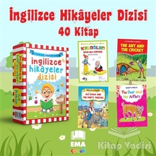 İngilizce Hikayeler Dizisi (40 Kitap Set) - Ema Çocuk