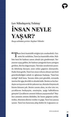 İnsan Ne İle Yaşar? - 1